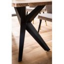 LESSING tömör akác étkezőasztal - 120/160/180/200cm