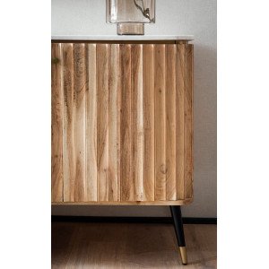 TANGO tömör akác komód - 150cm