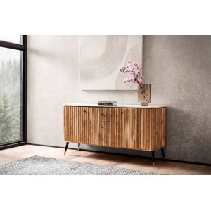 TANGO tömör akác komód - 150cm Skyport