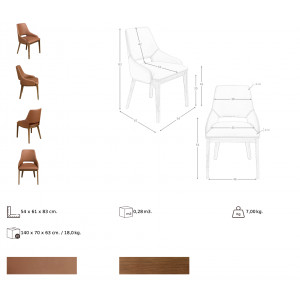 GUILEN prémium étkezőszék