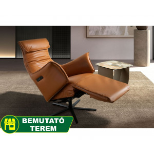 PALOMO prémium bőr relaxfotel - barna Angel Cerdá