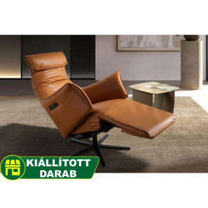 PALOMO prémium bőr relaxfotel - barna Angel Cerdá