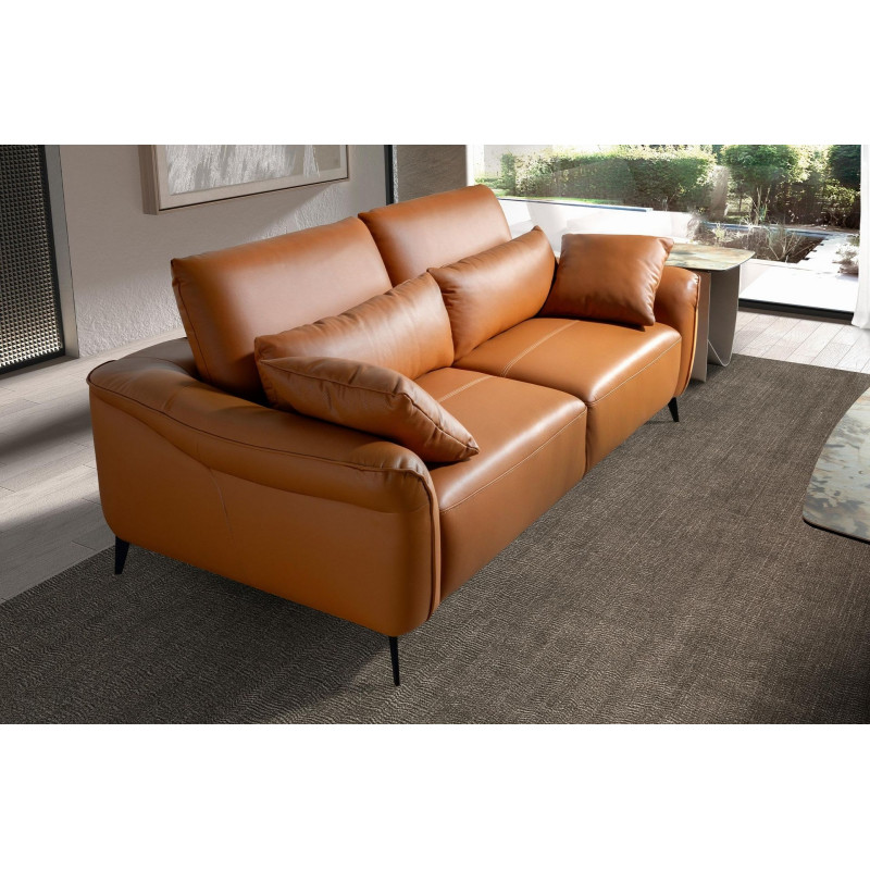 PALOMO prémium bőr kanapé - 2 személyes