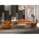 PALOMO prémium bőr kanapé - 3 személyes