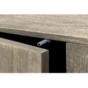 DECORAND különleges mangófa komód - 170cm - szürke