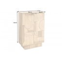 DECORAND különleges mangófa bárszekrény