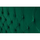 PARIS modern bársony ágykeret- 180x200cm - zöld