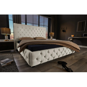PARIS modern ágykeret- 180x200cm - beige INVICTA