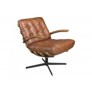MOLINA prémium bőr fotel - barna Angel Cerdá