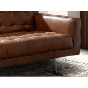 RUSSO prémium bőr kanapé - 3 személyes