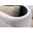 VOGUE design boucle ülőpad - fehér