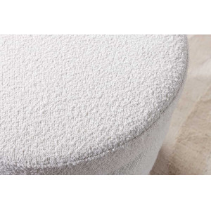 VOGUE design boucle ülőpad - fehér