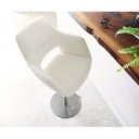 VESTA prémium bárszék - fehér bouclé