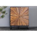 BARRACUDA STAR design teakfa szekrény - 120cm