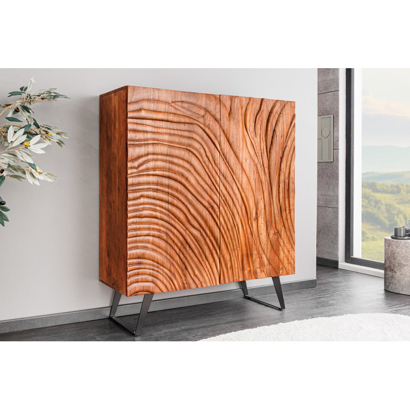 FLUENT exkluzív akác szekrény