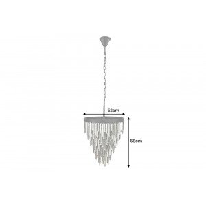 CRYSTAL exkluzív csillár - 52cm