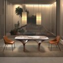 PUENTE prémium bővíthető kerámia étkezőasztal - 180-260cm