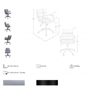 FABBRI modern forgószék