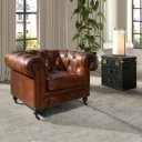 GRIMALDI prémium bőr fotel