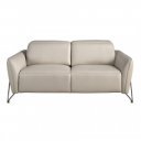 ESPOSITO prémium bőr relax kanapé - 2 személyes - beige