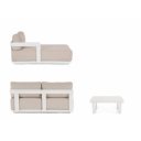 MARIEL prémium kültéri szett - fehér/beige