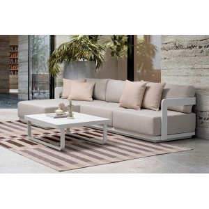 MARIEL prémium kültéri szett - fehér/beige BIZZOTTO