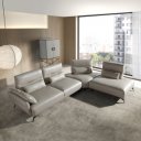 PAREDES prémium bőr sarokkanapé - jobbos kivitel