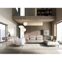 PAREDES prémium bőr sarokkanapé - jobbos kivitel