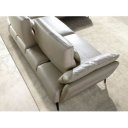 PAREDES prémium bőr sarokkanapé - jobbos kivitel