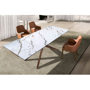 SALGADO prémium bővíthető kerámia étkezőasztal - 160-240cm AC_DSC