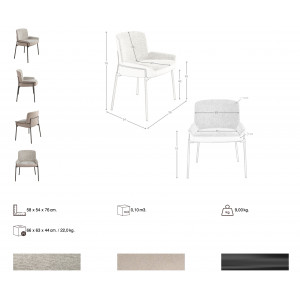 FIORE prémium étkezőszék