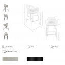 GIMENO prémium bárszék