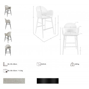 GIMENO prémium bárszék