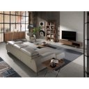 MURILLO prémium bőr sarokkanapé - balos kivitel