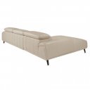 MURILLO prémium bőr sarokkanapé - balos kivitel