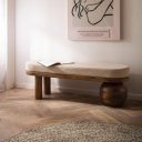 SOLONI prémium mangófa ülőpad - 140cm