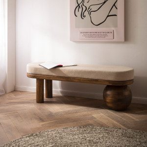 SOLONI prémium mangófa ülőpad - 140cm