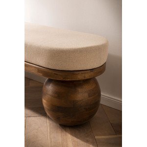 SOLONI prémium mangófa ülőpad - 140cm
