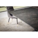 MONET design  kerámia bővíthető étkezőasztal -180-260cm - fekete