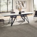 MONET design kerámia bővíthető étkezőasztal -180-260cm - fehér