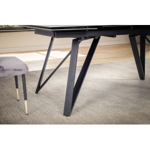 MONET design kerámia bővíthető étkezőasztal -180-260cm - fehér