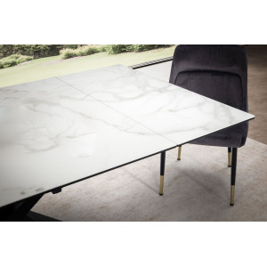RENOIR design  kerámia bővíthető étkezőasztal -180-260cm - fehér