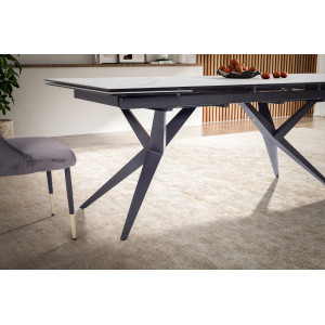 RENOIR design  kerámia bővíthető étkezőasztal -180-260cm - fehér