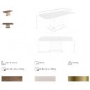 CASAVELLA prémium dió étkezőasztal - 200cm