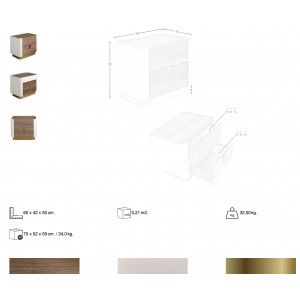 CASAVELLA prémium dió éjjeliszekrény