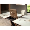 PRADOS prémium bővíthető kerámia étkezőasztal - 180-230cm