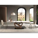 PRADOS prémium bővíthető kerámia étkezőasztal - 180-230cm