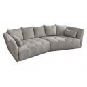 ROYAL design bouclé kanapé - 295cm - szürke