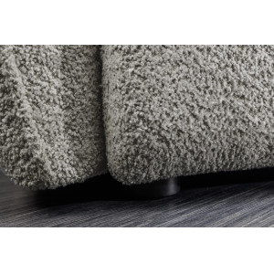 ROYAL design bouclé kanapé - 295cm - szürke