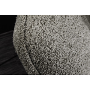 ROYAL design bouclé kanapé - 295cm - szürke